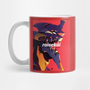 Cyborg Head Robot bz Raisekai Mug